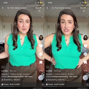 Kelly Green Polyester Tank